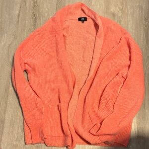 Line Women's Coral Open-Front Cardigan
